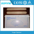 CE ISO Approved Disposable Wooden Adult Tongue Depressor